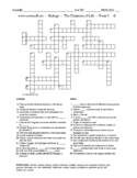 The Chemistry of Life - HS Biology - Crossword with Word Bank Worksheet - Form 2