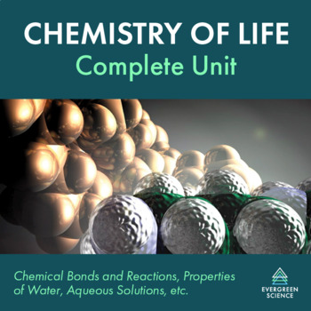 Preview of The Chemistry of Life - Complete Unit