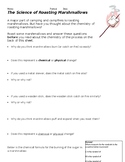 The Chemistry of Roasted Marshmallows Chemical Formula Fun