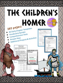 Preview of The Children's Homer Daily Plans, Quizzes, Tests, and Activities