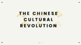 The Chinese Cultural Revolution Notes 