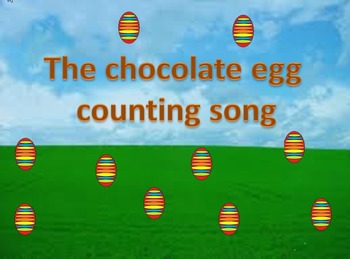 Preview of The Chocolate Egg Counting song for young children video