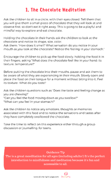 Preview of The Chocolate Meditation
