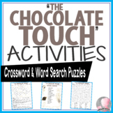 The Chocolate Touch Activities Catling Crossword Puzzle an