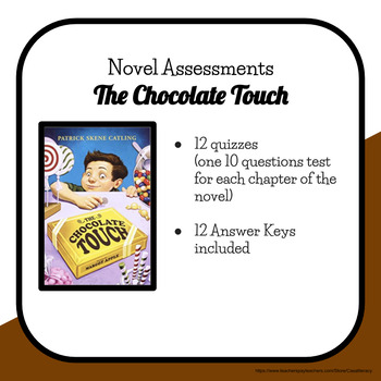 Preview of The Chocolate Touch Chapter Quizzes