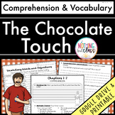 The Chocolate Touch | Comprehension Questions and Vocabula