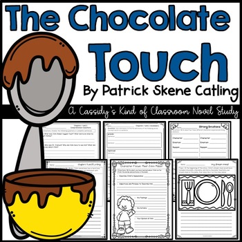 Preview of The Chocolate Touch Novel Study