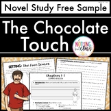 The Chocolate Touch Novel Study FREE Sample | Worksheets a