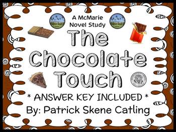 Preview of The Chocolate Touch (Patrick Skene Catling) Novel Study / Comprehension (29 pgs)
