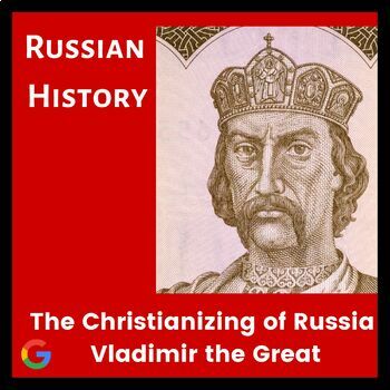 Preview of The Christianizing of Russia, Russian History, Vladimir the Great, No Prep