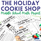 The Christmas Cookie Shop | Christmas Math Project for Mid