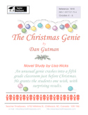 The Christmas Genie by Dan Gutman: Novel study for Grades 4-6