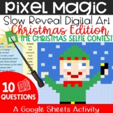 The Christmas Selfie Contest - A Pixel Art Activity