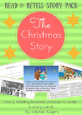The Christmas Story, Nativity, Birth of Jesus, reading activity