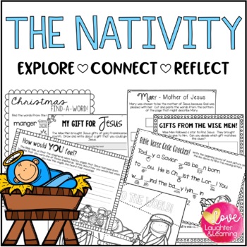 Preview of The Christmas Story {Nativity Activities and Printables}