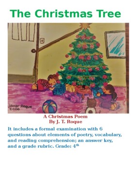 Preview of The Christmas Tree, a seasonal poem by J. T. Roque