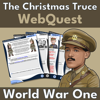 Preview of The Christmas Truce WebQuest (Premium Version)