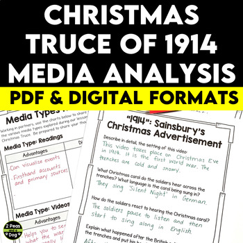 Preview of Christmas Truce of 1914 Media Analysis Unit