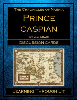 Preview of The Chronicles of Narnia PRINCE CASPIAN Discussion Cards (Answer Key Included)