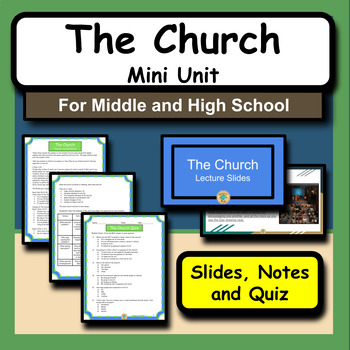 Preview of The Church and Spiritual Gifts: Mini Unit for Bible or Sunday School Class