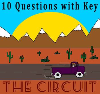 Preview of The Circuit by Francisco Jimenez -- 10 Questions with Key