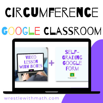 Preview of The Circumference of Circles - Perfect for Google Classroom