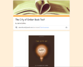 The City of Ember Book Test Google Form - Digital Learning