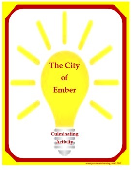 Preview of The City of Ember Culminating Activity