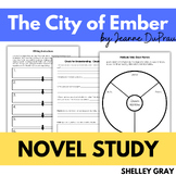 The City of Ember Novel Study, Comprehension and Graphic O