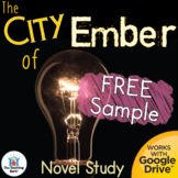 The City of Ember Novel Study FREE Sample