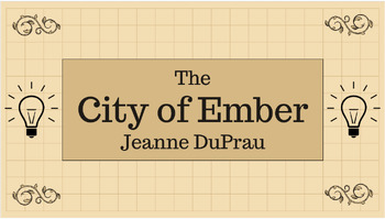 Preview of The City of Ember Novel Study Reading Guide