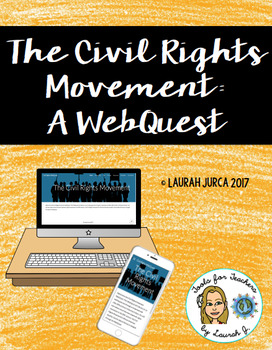 Preview of The Civil Rights Movement: A WebQuest using Google Sites® and Google Slides®