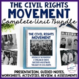 The Civil Rights Movement Unit Plan Bundle