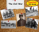 The Civil War -  A Fourth Grade PowerPoint Introduction