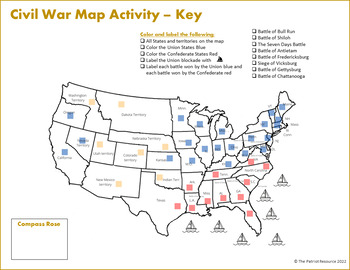 patriot map activity