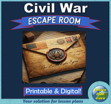 The Civil War Escape Room Review Game (Digital & Printable