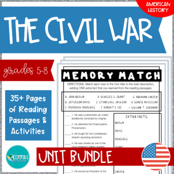 Preview of The Civil War Resource Bundle