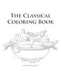 The Classical Coloring Book with Simple Latin Phrases