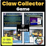 The Claw Collector Movement Game-Google Slides & PDF File 