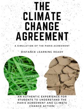 Preview of The Climate Change Agreement -- Paris Agreement Role Playing / Simulation