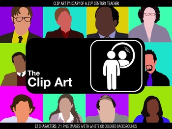 Preview of The Clip Art (The Office Themed)