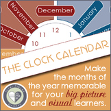 The Clock Calendar Makes Months of the Year Memorable