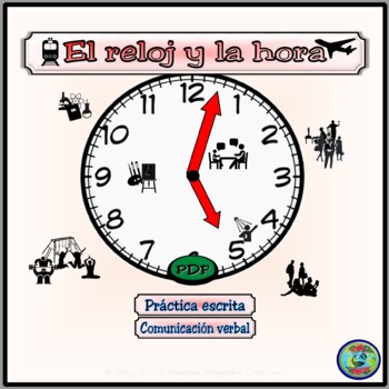 Preview of The Clock and Telling Time Worksheet Activities