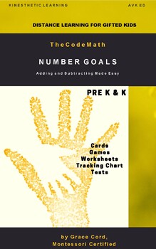 Preview of Distance Learning for Gifted Kids: Number Goals Skillbook