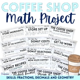 The Coffee Shop | Collaborative Middle School Math Project