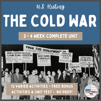 Preview of America & the Cold War | 3 Week Complete Unit