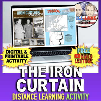 Preview of The Cold War Begins | The Iron Curtain Descends | Digital Learning Activity
