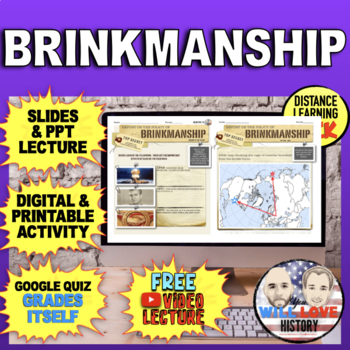 Preview of The Cold War | Brinkmanship & the Space Race | Digital Learning Pack