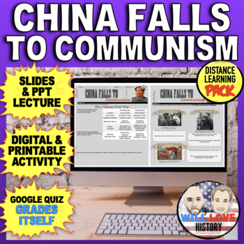 Preview of The Cold War: China Falls to Communism Digital Learning Pack 