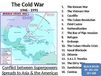 Preview of The Cold War LESSON BUNDLE: Conflict Spreads to Asia and the Americas